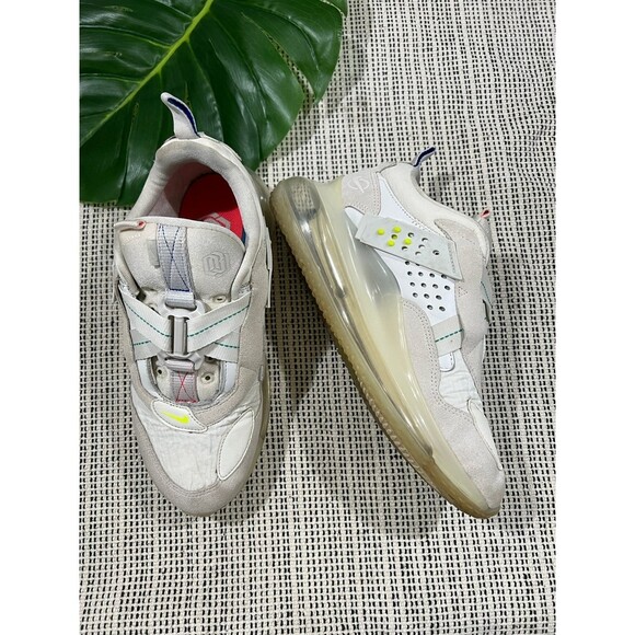 Nike Air Max 720 Slip OBJ Odell Beckham Sneakers DA4155-100 Summit White Sz 7 - Picture 4 of 10